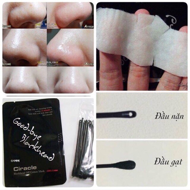 Miếng Dán Lột Mụn Đầu Đen Goodbye BlackHead Ciracle