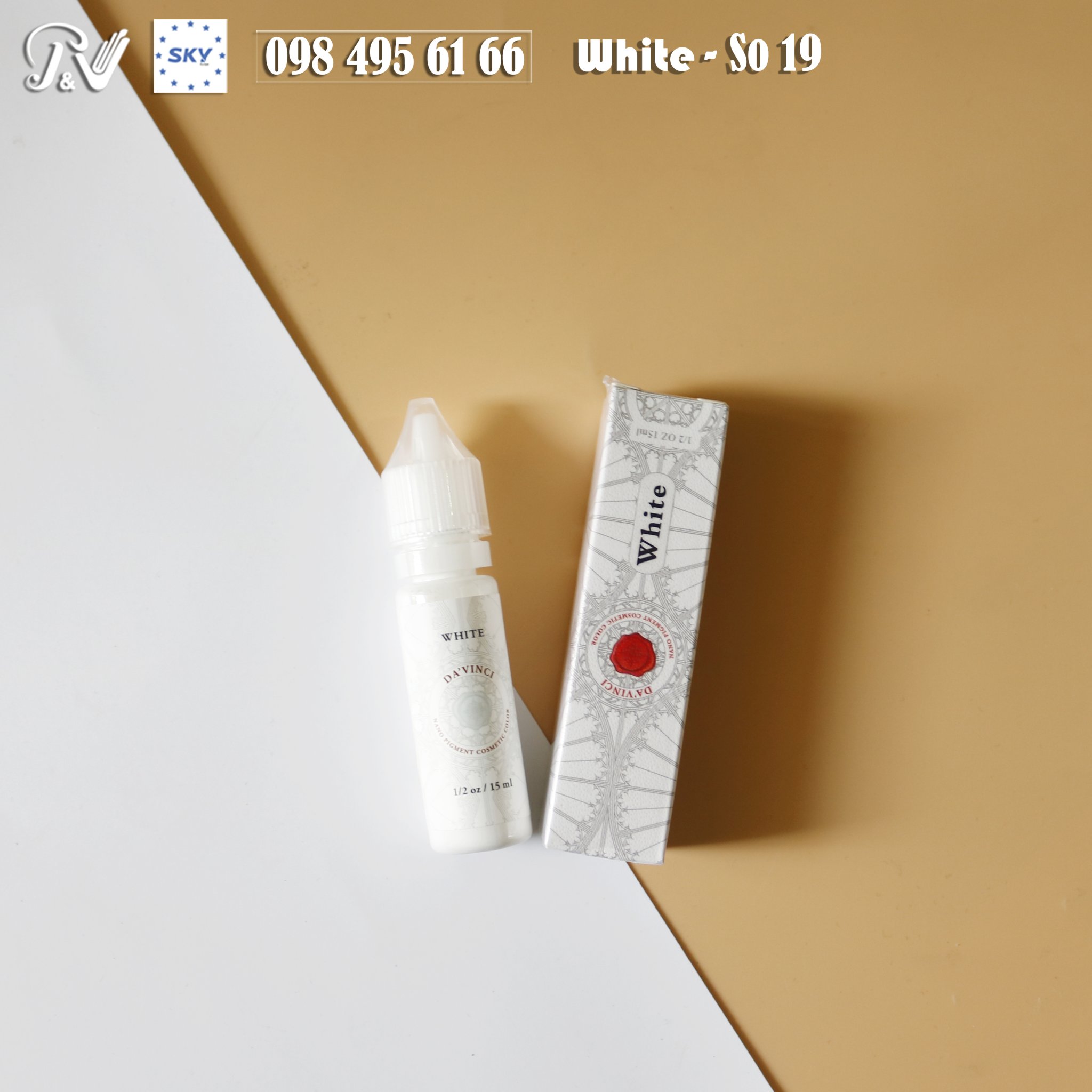 Set 3 Màu Da + Trắng + Cam Davinci