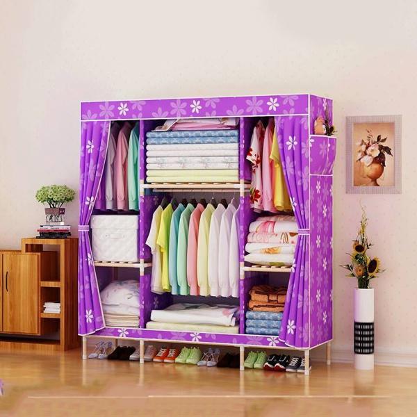 Tủ đựng quần áo khung gỗ cao cấp