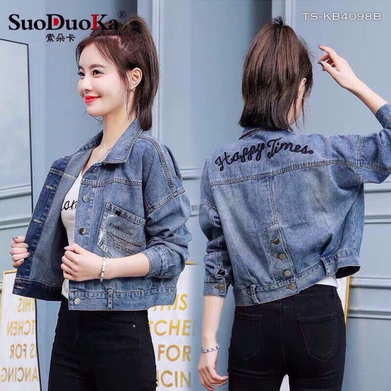 ÁO KHOÁC JEAN NỮ HOT 2019 DT