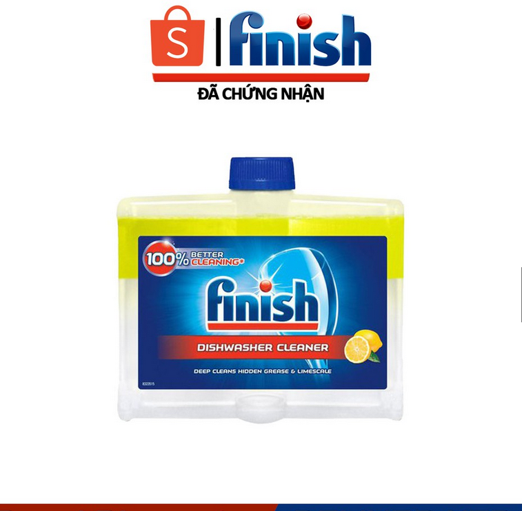 Dung dịch vệ sinh máy rửa bát Finish 250ml