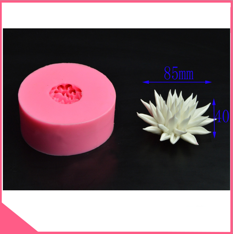 Khuôn silicon 4d làm rau câu hoa
