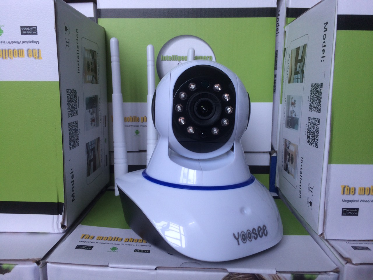 [HCM]Camera Yoosee 3 Râu Tặng Kèm Thẻ Nhớ