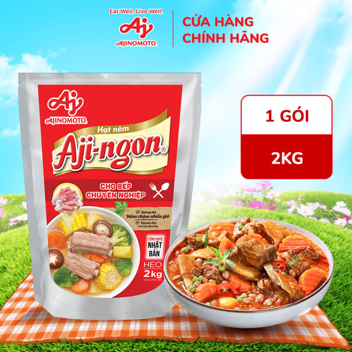Gói Hạt Nêm Aji-ngon® Heo 2kg/Gói - Hình ảnh 3