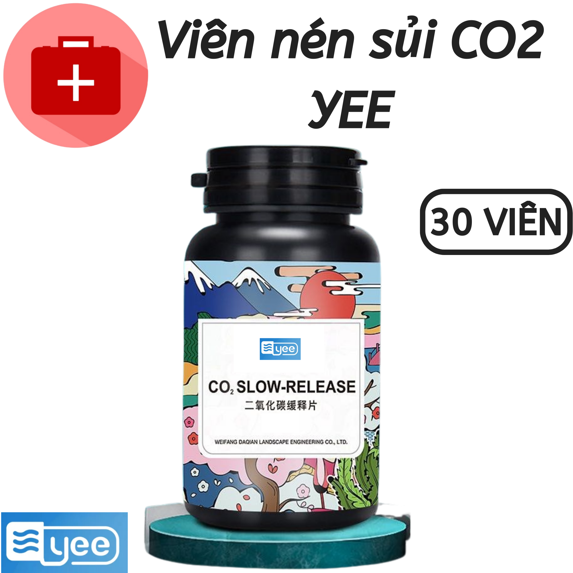 60 units of CO2 sunsun Peche helps plants grow well, grow well in a beautiful color | Hingaostore.