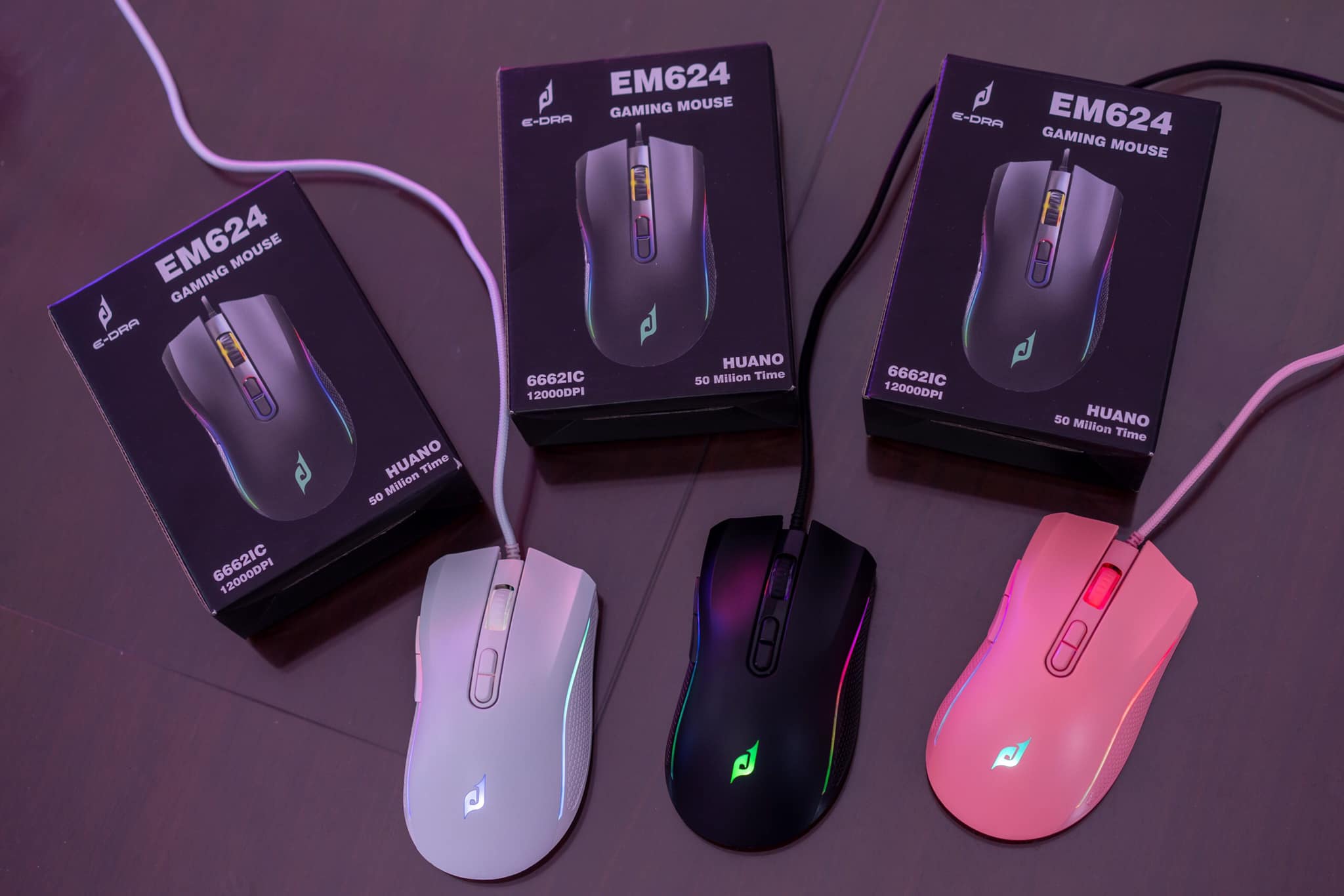 Chuột Gaming E-DRA EM624 - Hàng chính hãng