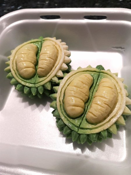 Khuôn Silicon Trái Sầu Riêng 10.5Cm