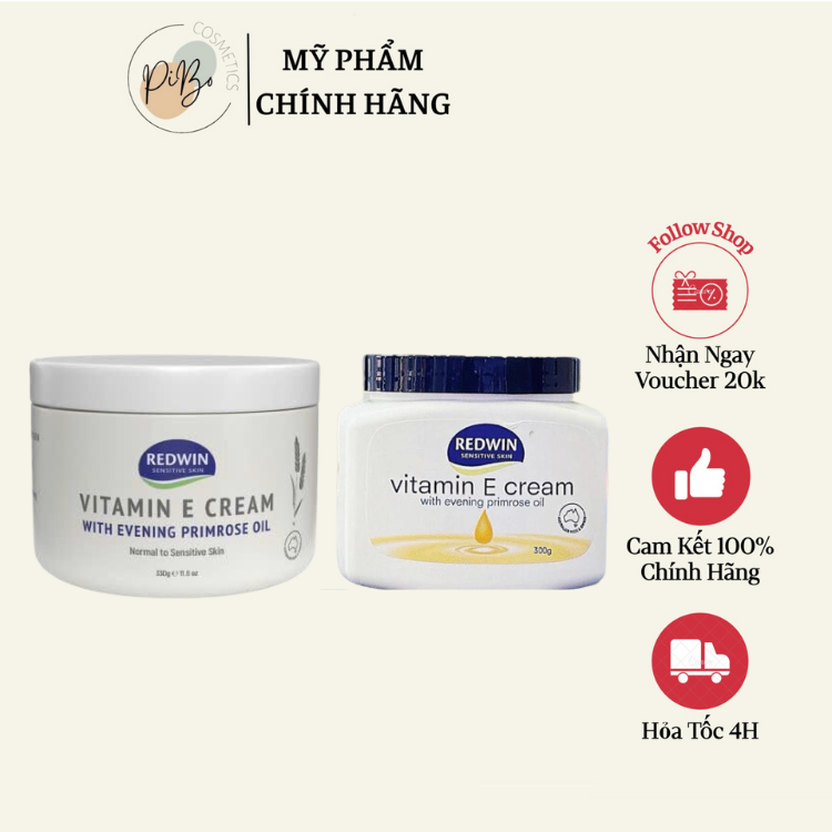 Kem Dưỡng Ẩm Đa Năng Redwin Vitamin E Cream Mẫu Mới