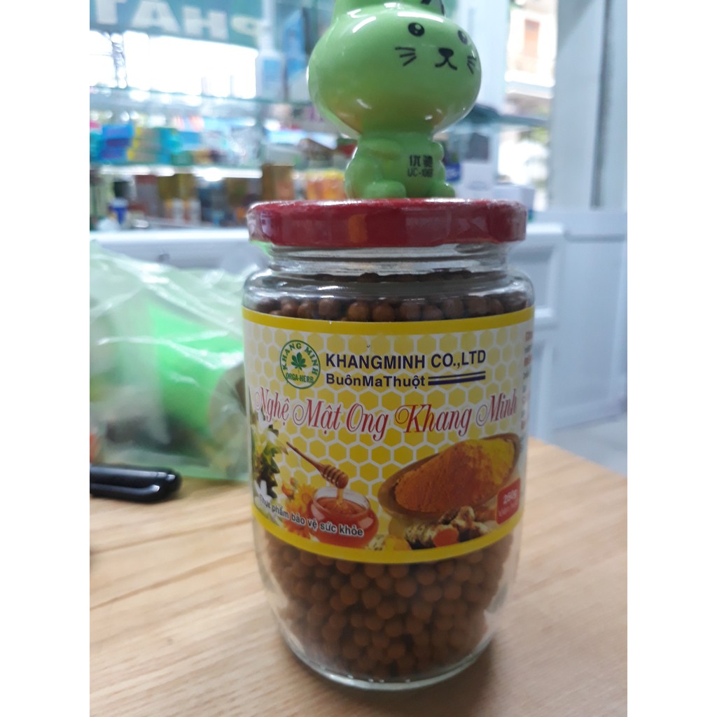Combo 2 hủ nghệ đen mật ong khang minh 250g