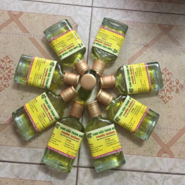 5 chai tinh dầu tram huế nguyên chất 100ml