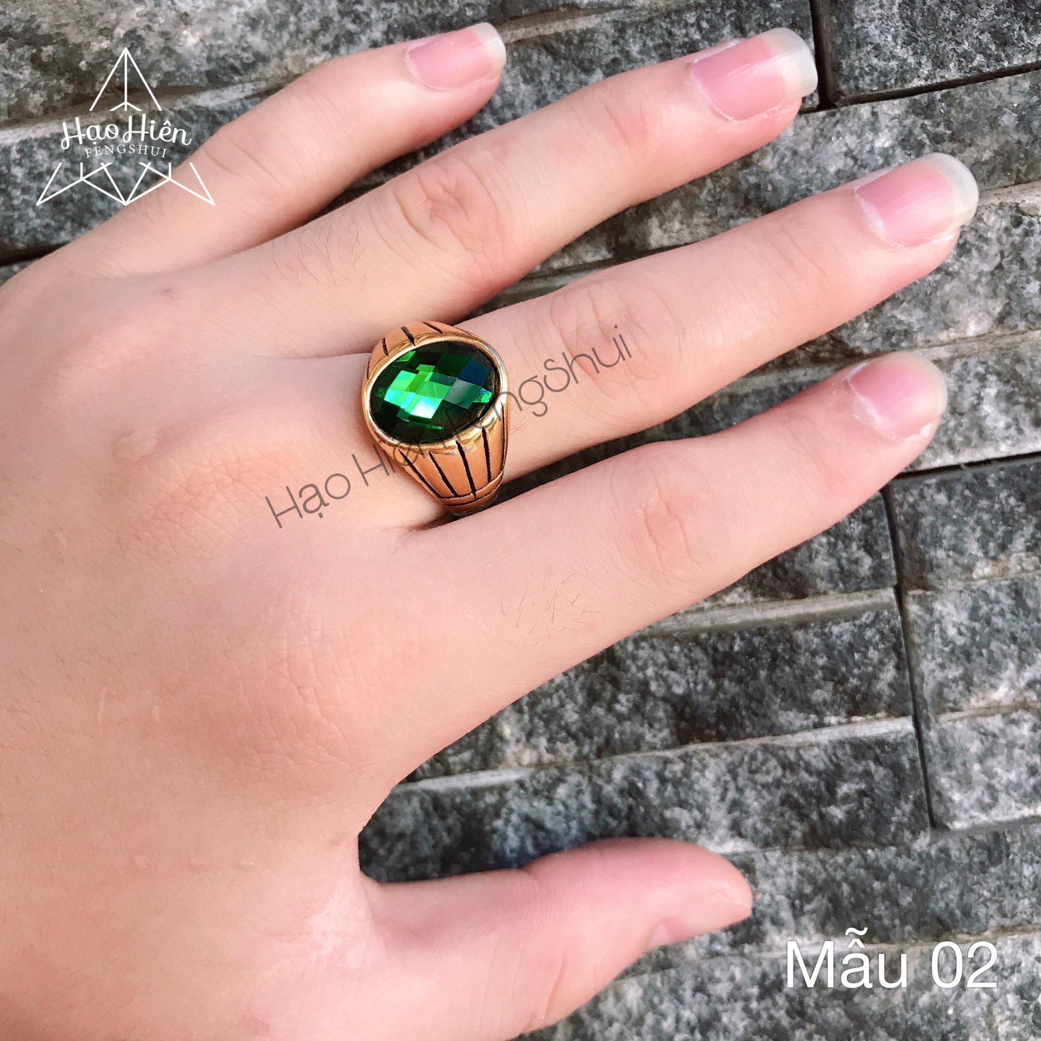 Nhẫn Mỹ đính đá Cao Cấp (Có 05 Mẫu) Hạo Hiên X.N010-40 - Quà sinh nhật, quà tặng tết, nhẫn nam đẹp, nhẫn bạc nam, nhẫn nam mạ vàng, nhẫn nam đầu rồng, nhẫn nam titan mạ vàng, nhẫn vàng nam, nhẫn nam đính đá, nhẫn nam bạc thái
