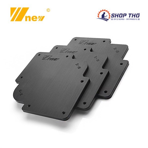 Bộ cữ bo góc 3 miếng kèm mũi phay Wnew