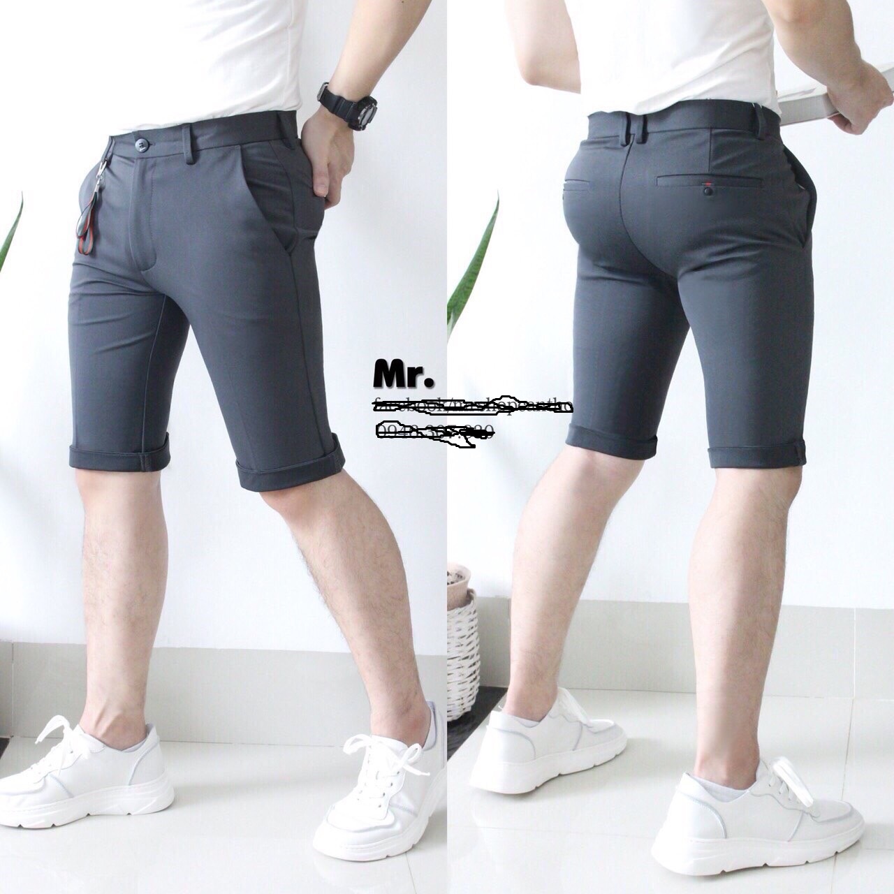 [Hoàn Tiền 15%] Quần short tây âu cao cấp vải co dãn xịn sò chuẩn hàng shop ( shop tự chụp ) Diễm Nhi shop HN2