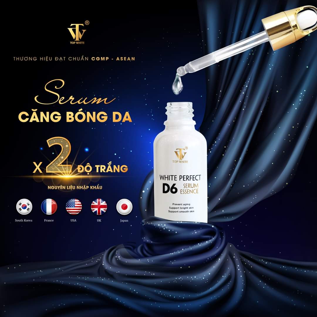 SERUM D6 TINH CHẤT CĂNG BÓNG DA