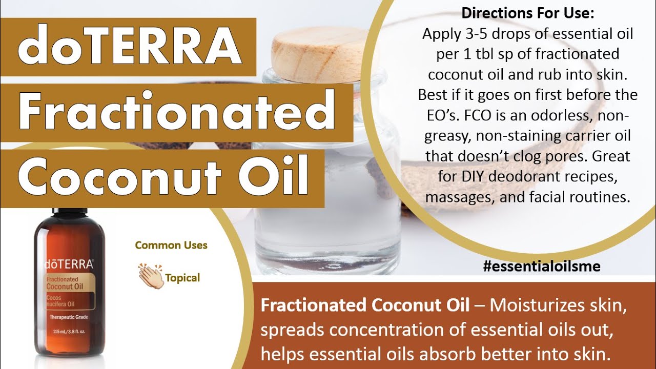 Dầu dừa Phân đoạn doTERRA Coconut Oil 115ml