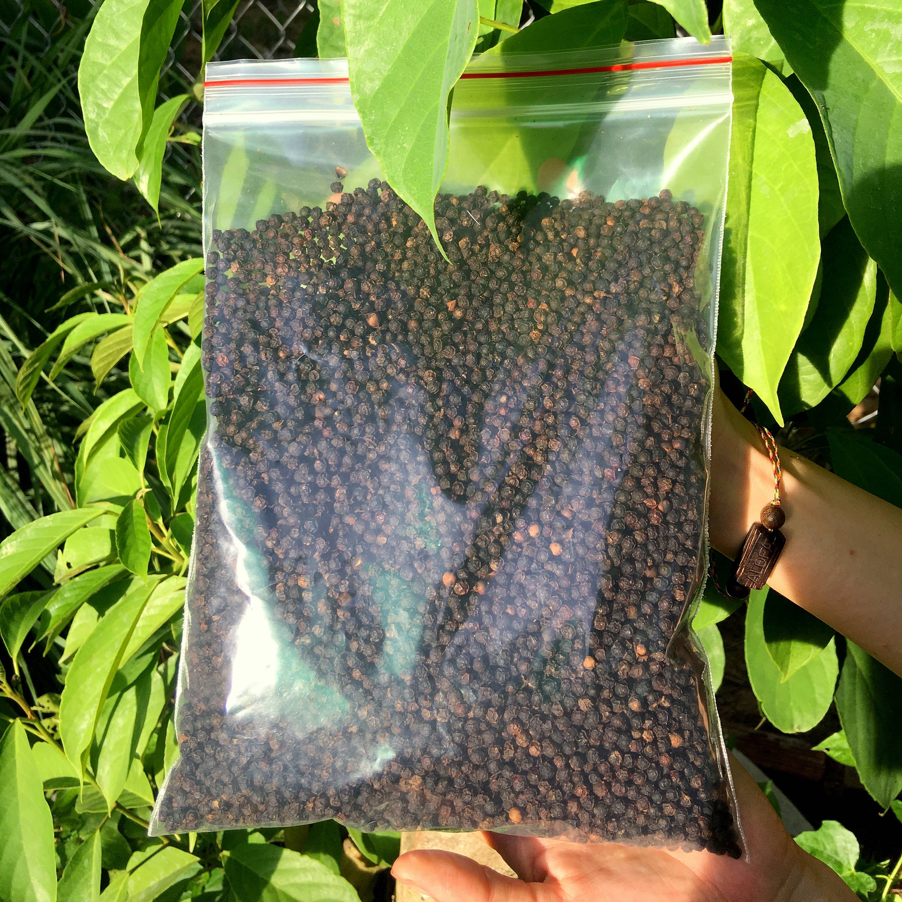 Hạt tiêu đen phơi khô sạch loại 1