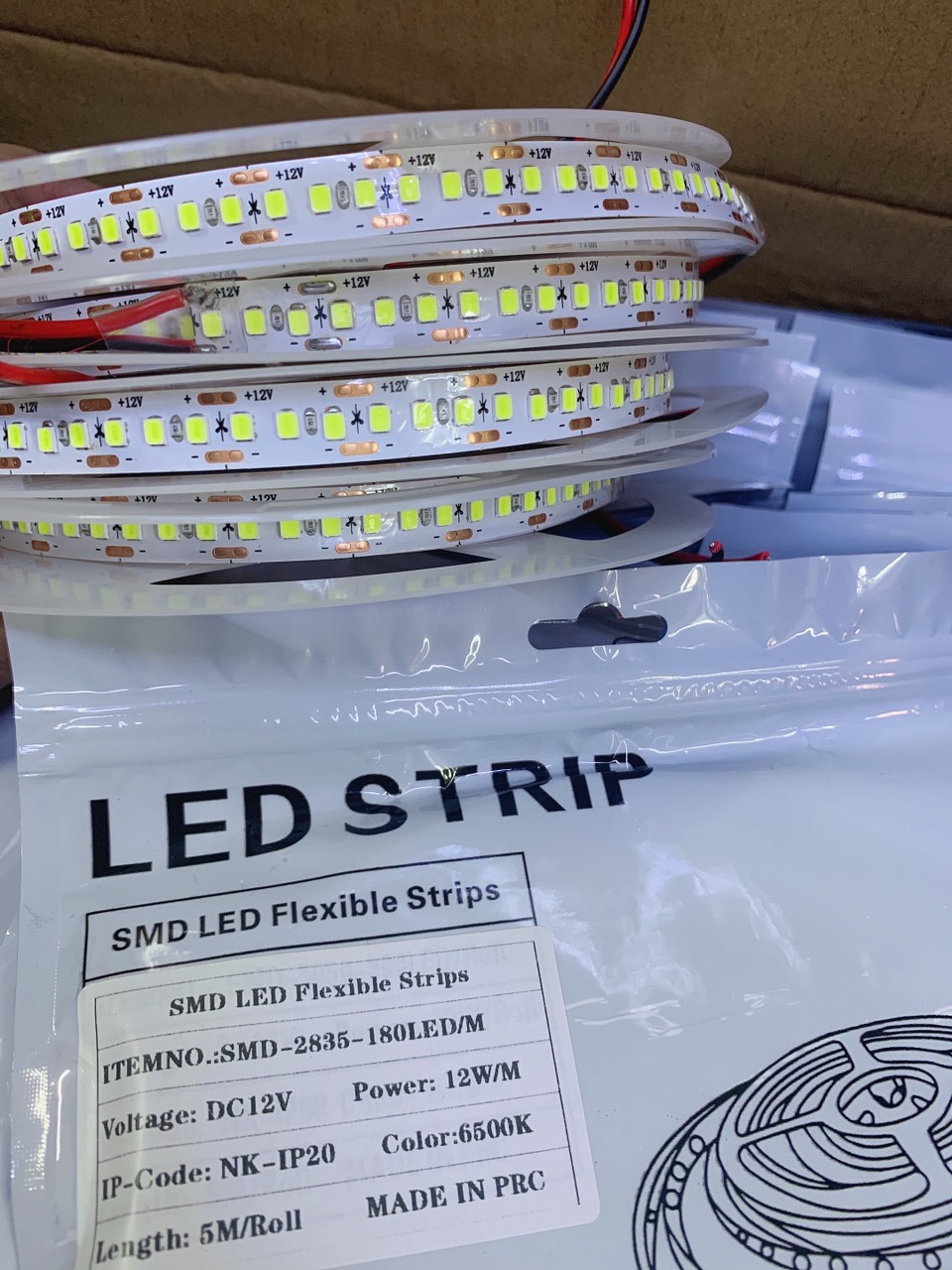 LED CUỘN 2835. 180 Bóng/M. BẢN 10mm