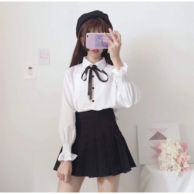 [HCM]Chân váy xếp ly siêu đẹp - Unisex Shop