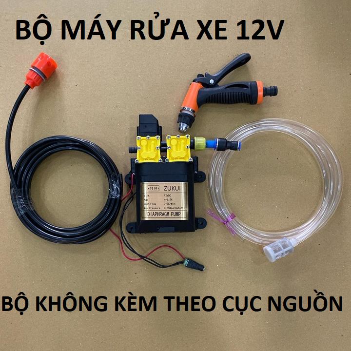 Car washer set-12V booster pump