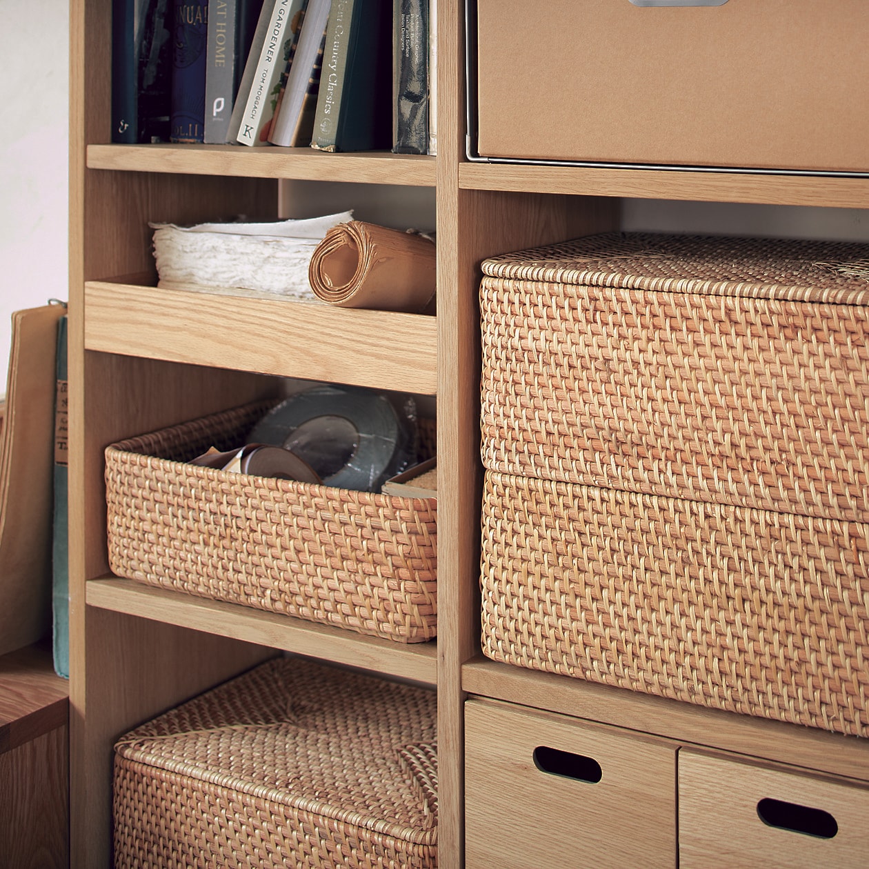 Rổ đựng đồ đa năng Bambooo Eco sọt đựng mây tre đan