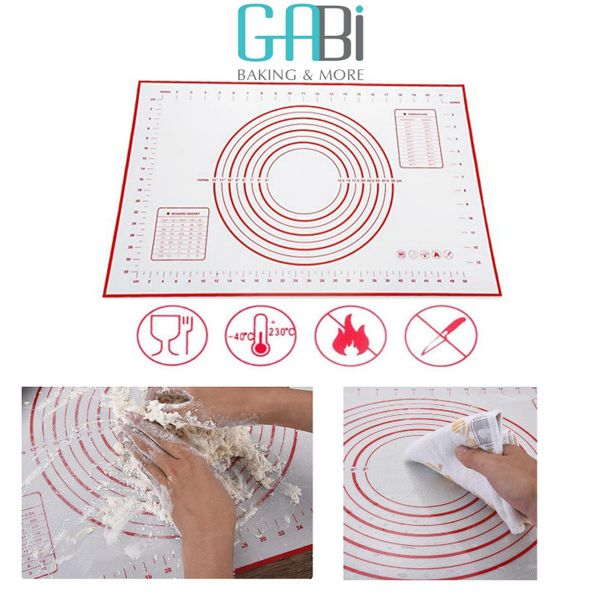 Tấm silicon nhào bột chống trượt 40*60cm