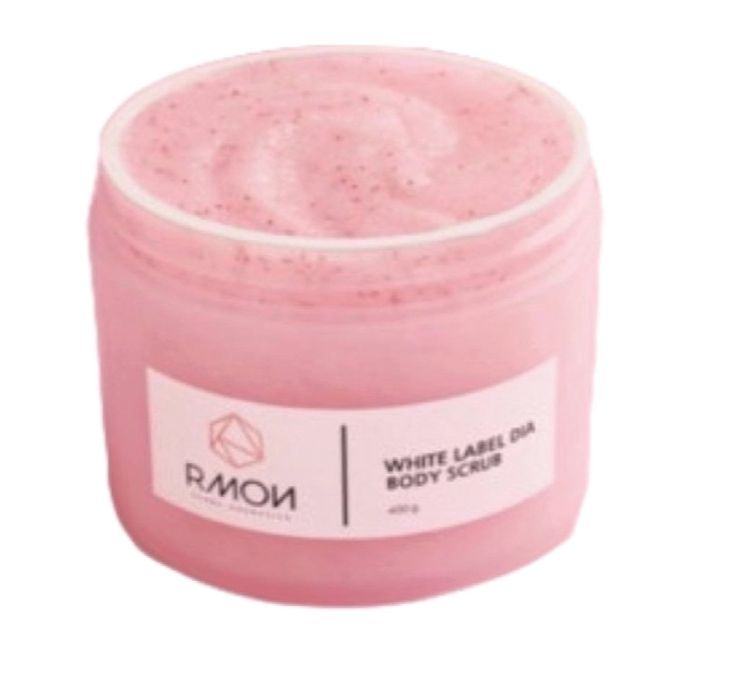 Tẩy Tế Bào Chết Body Rmon White Label Dia Body Scrub (Hũ 400g)