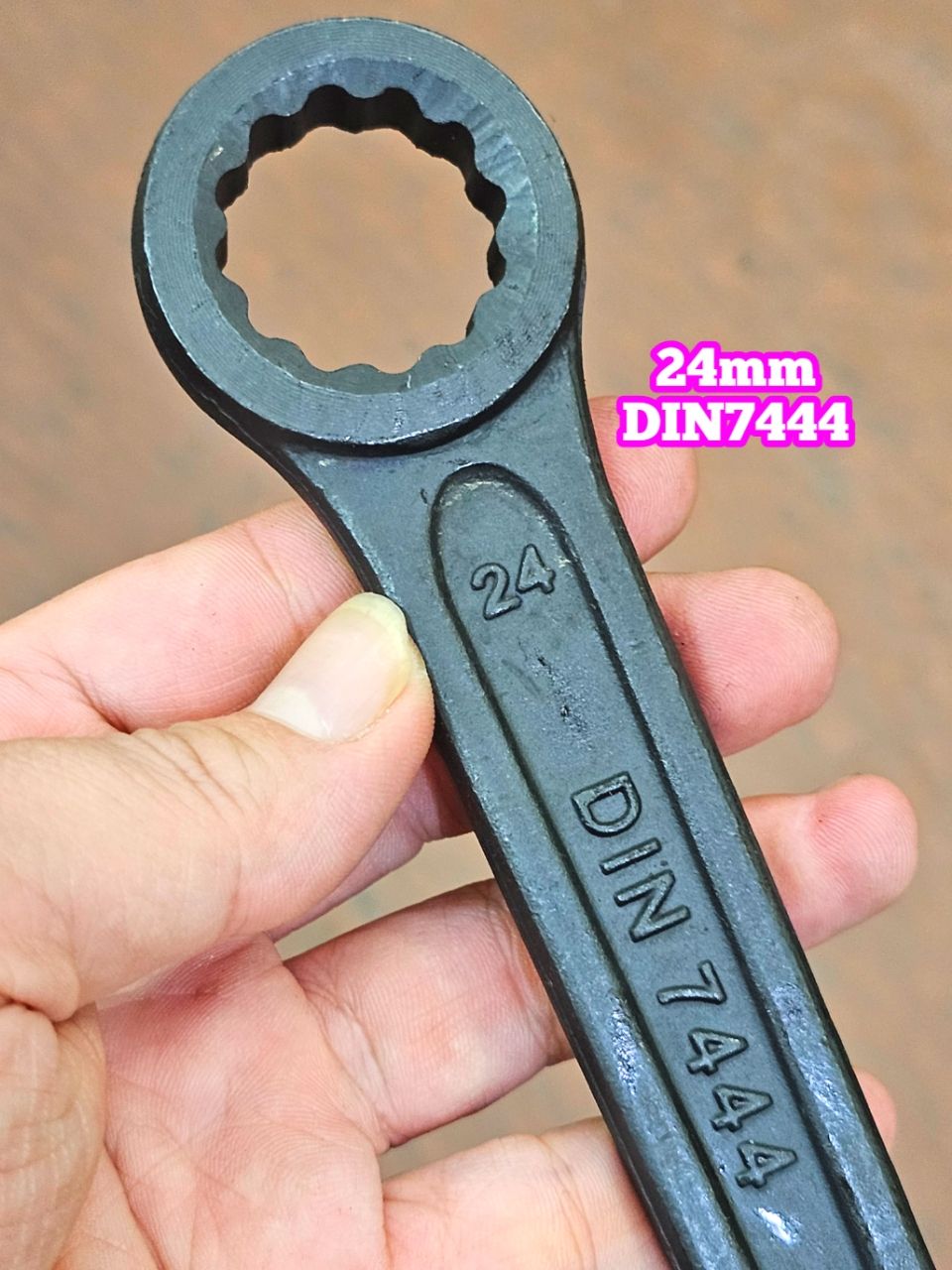 Cờ Lê Vòng Đóng 24mm Clip On (Vòng Đóng 24mm Cờ Lê Đóng 1 Đầu Vòng 24mm)