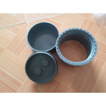 Combo Bịt Xả Thông Tắc + Bịt Trơn Pvc 140Mm