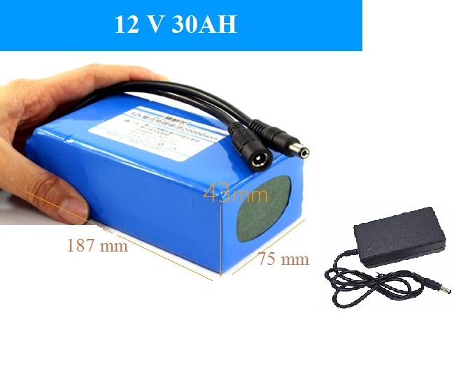 Pin lithium 12V 10AH, 16AH, 20AH, 30AH