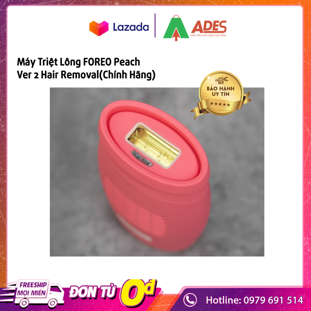 [DEAL HOT] Máy Triệt Lông FOREO Peach Ver 2 Hair Removal