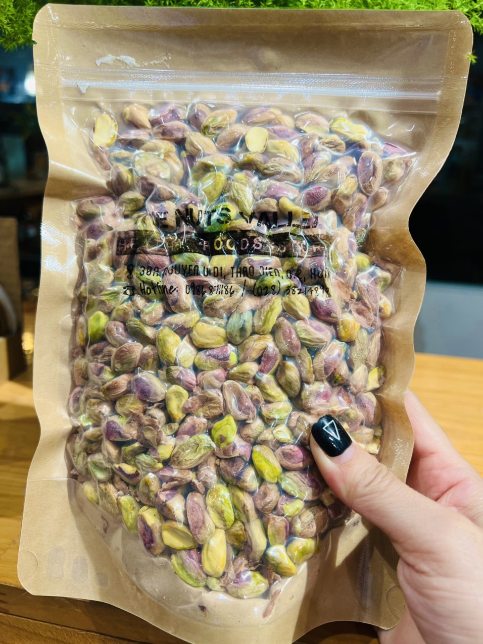 [COMBO 500grx2]Hạt Dẻ Cười Nhân Tươi-RAW PISTACHIO KERNEL  G1Kg