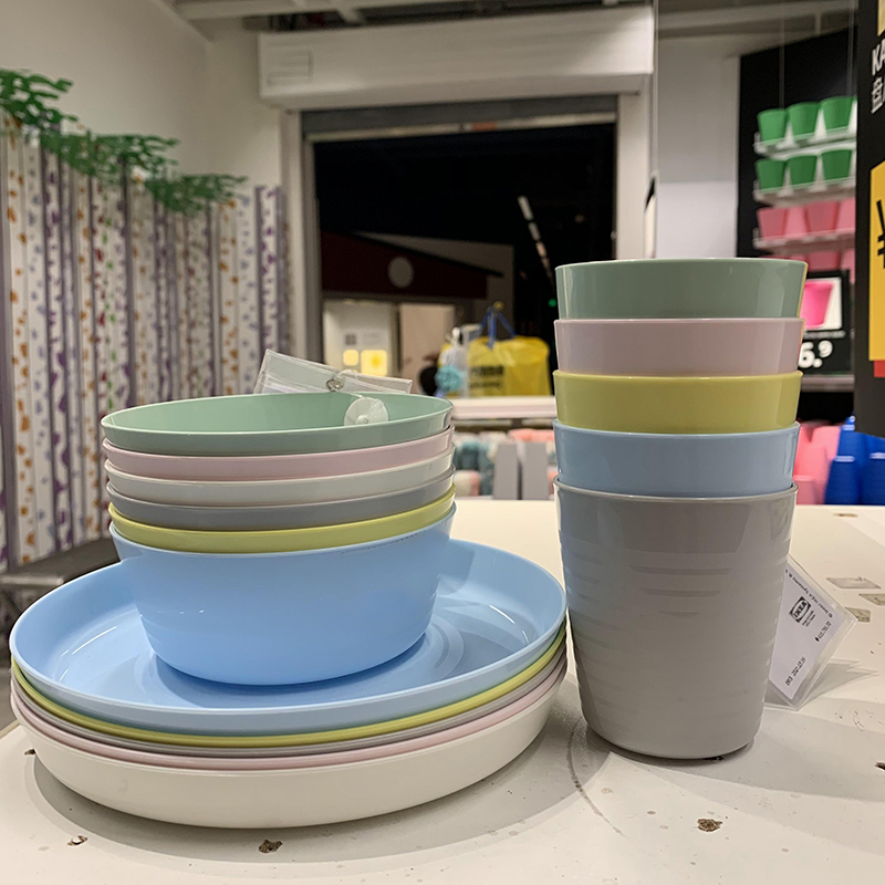 Bộ 6 bát nhựa ăn dặm Kalas IKEA