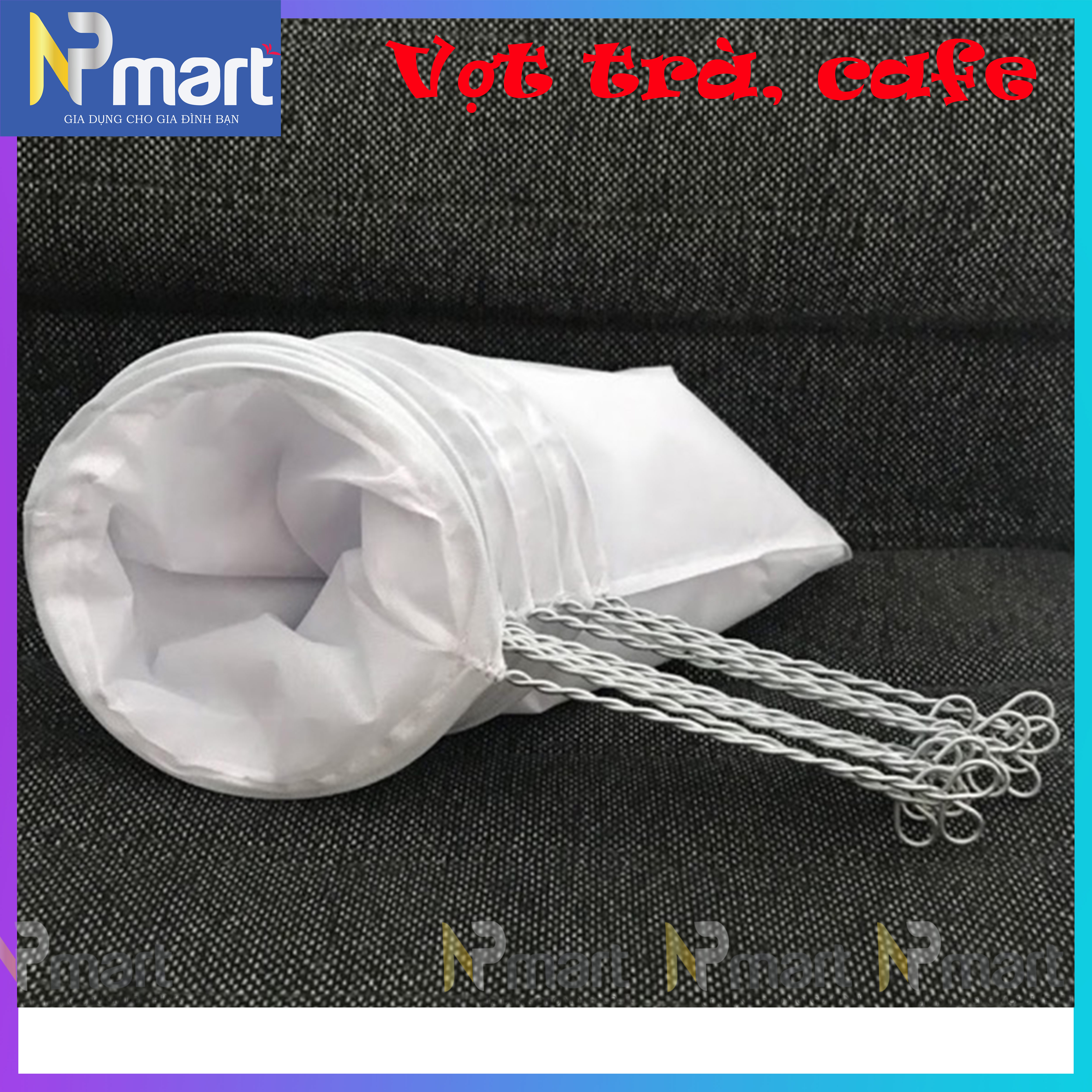 Vợt Vải Pha Cà Phê, Lọc Trà Cán Kim Loại Không Gỉ