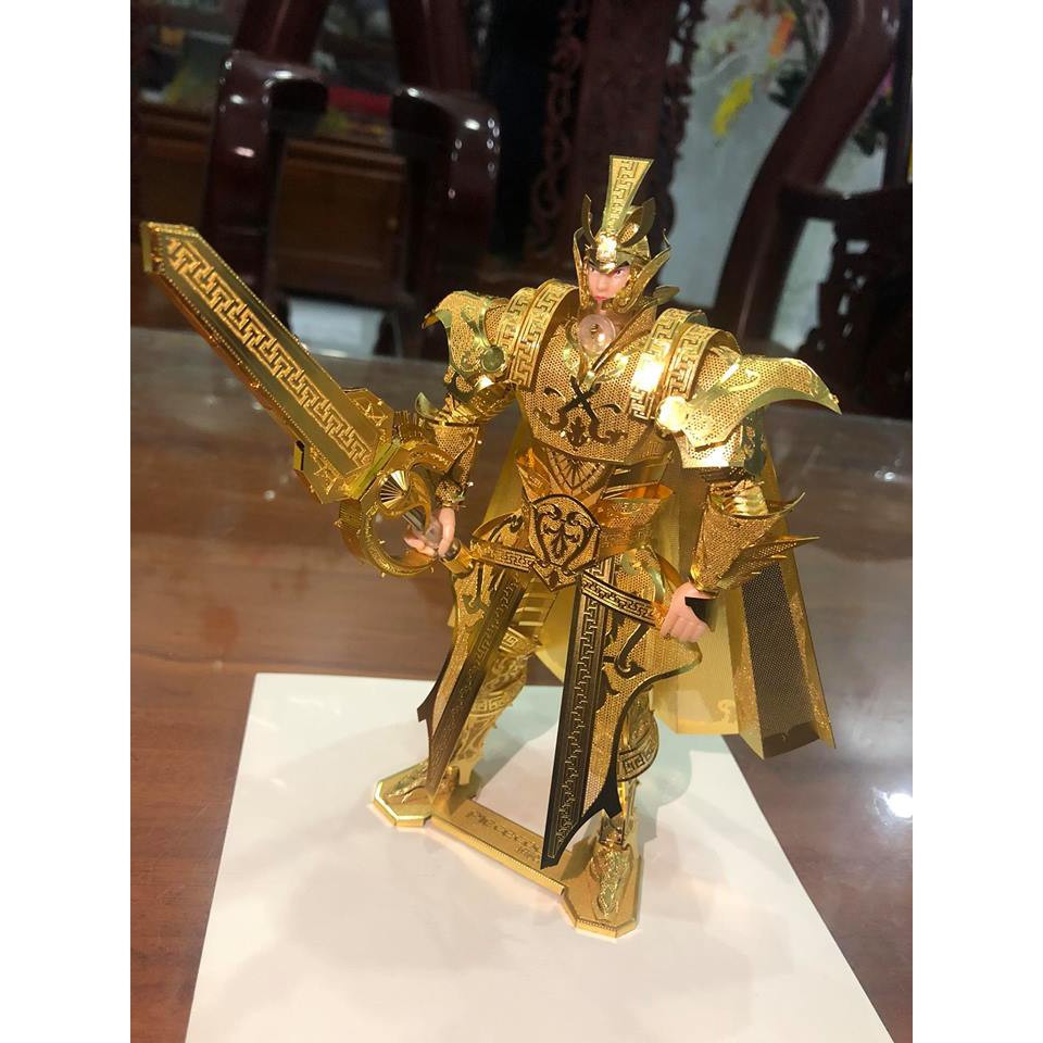 Mô hình 3D kim loại lắp ráp Piececool Triệu Tử Long [Chưa lắp]