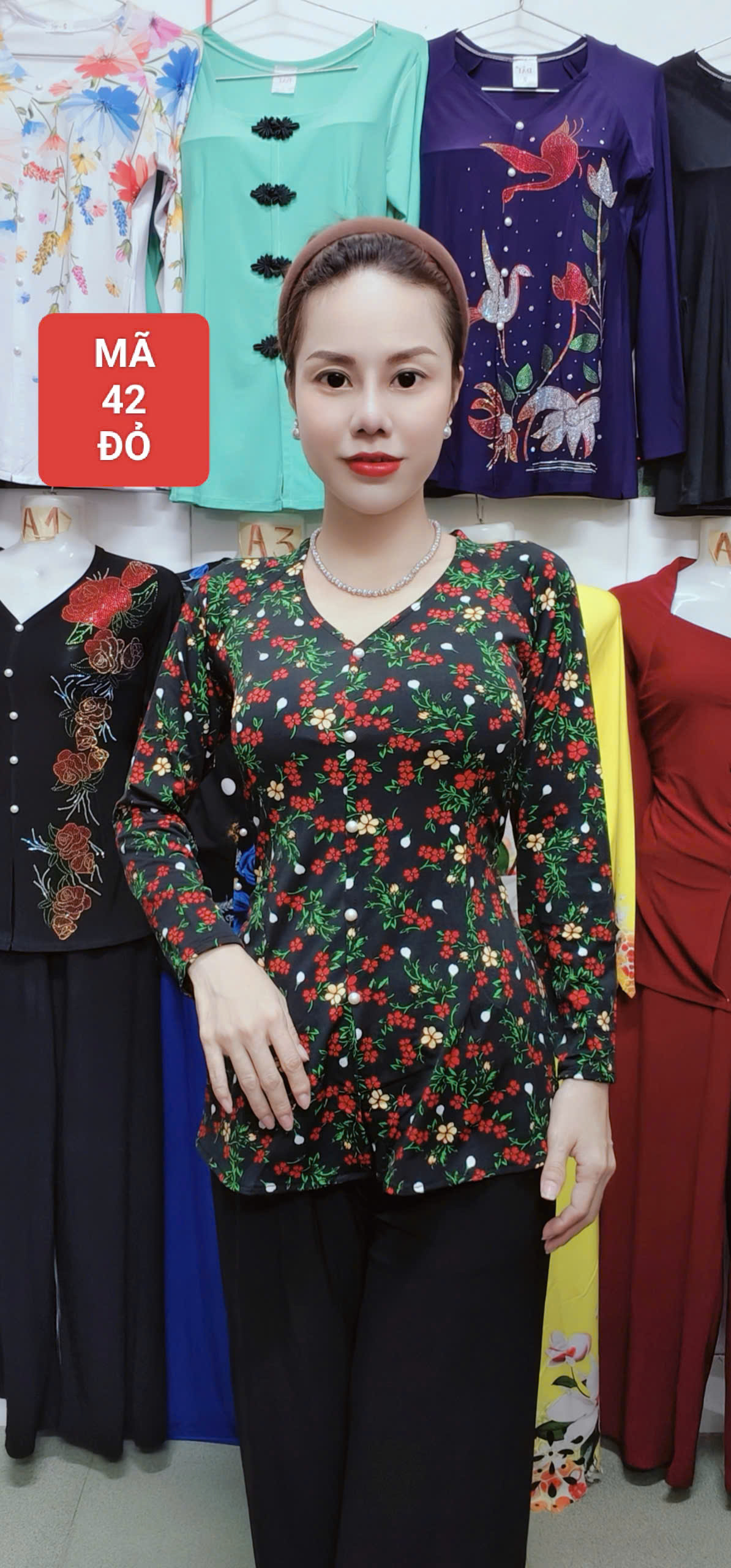 LẺ ÁO BÀ BA MÃ 28, 42 , 43, T46, 49, 50. KHÔNG KÈM QUẦN, QUẦN CÓ TRONG PHÂN LOẠI
