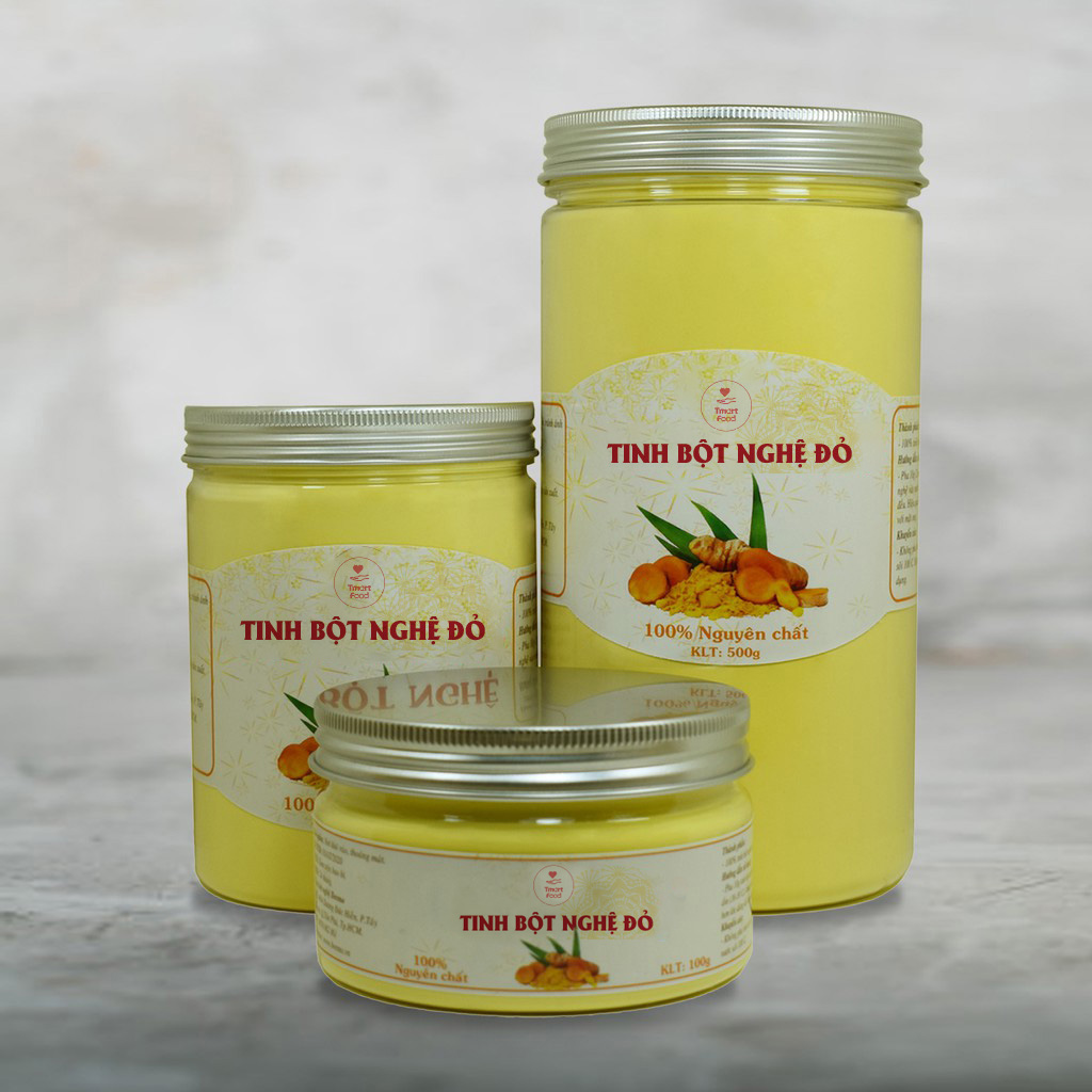 Tinh bột nghệ đỏ nguyên chất