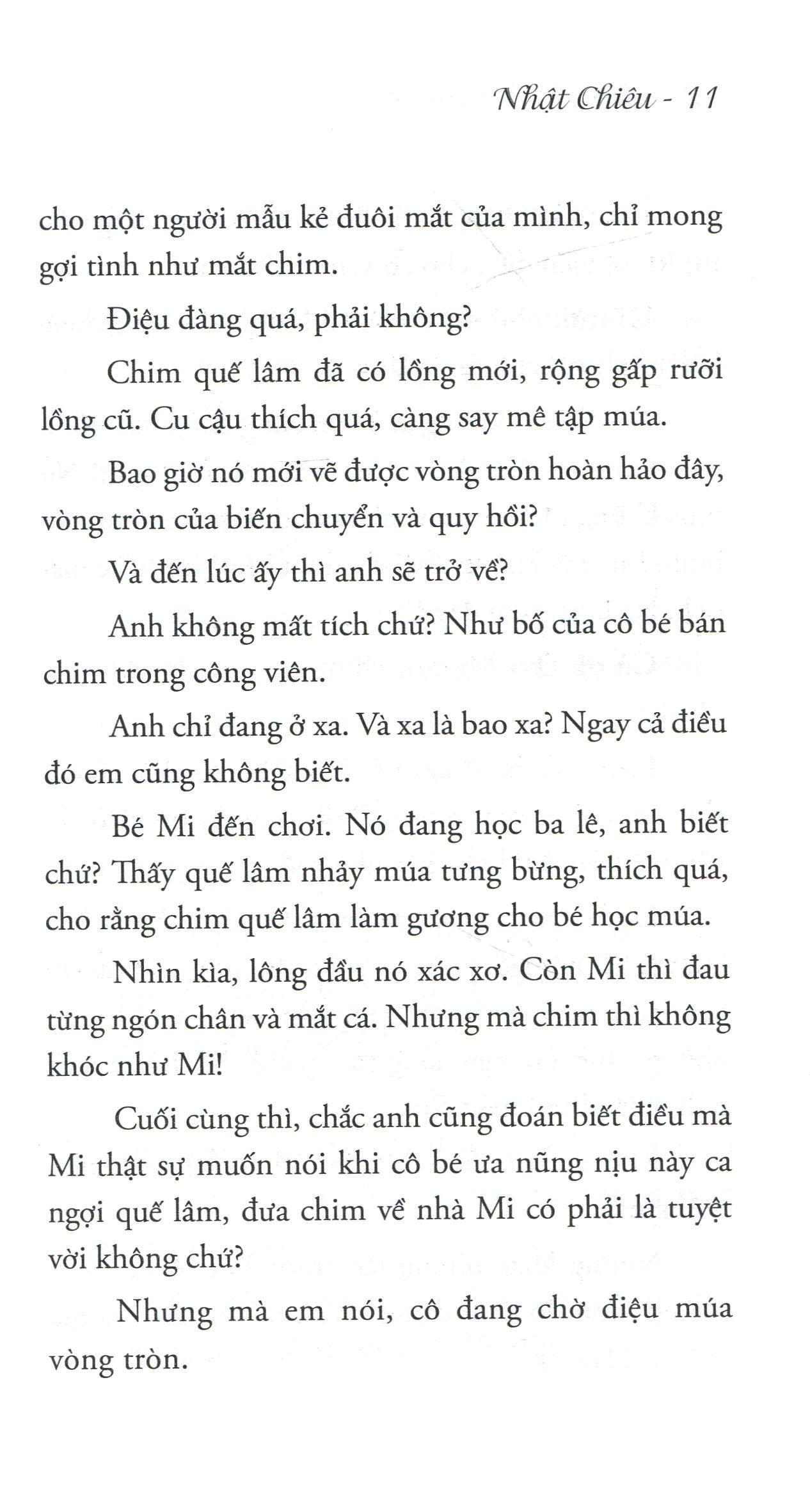 Ân Ái Với Hư Không - Nhật Chiêu