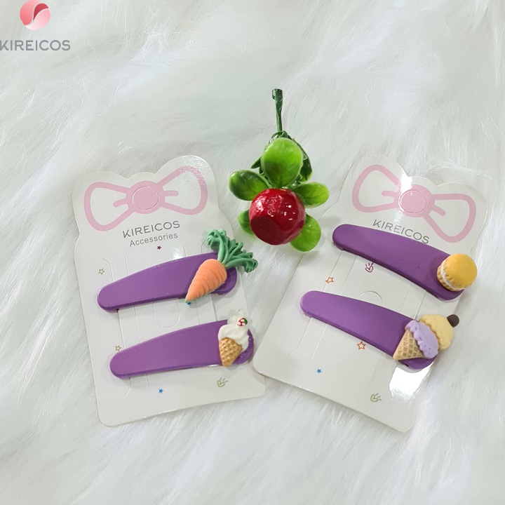 [HCM]Set 2 Kẹp Mái Nhựa Nhám Cho Bé