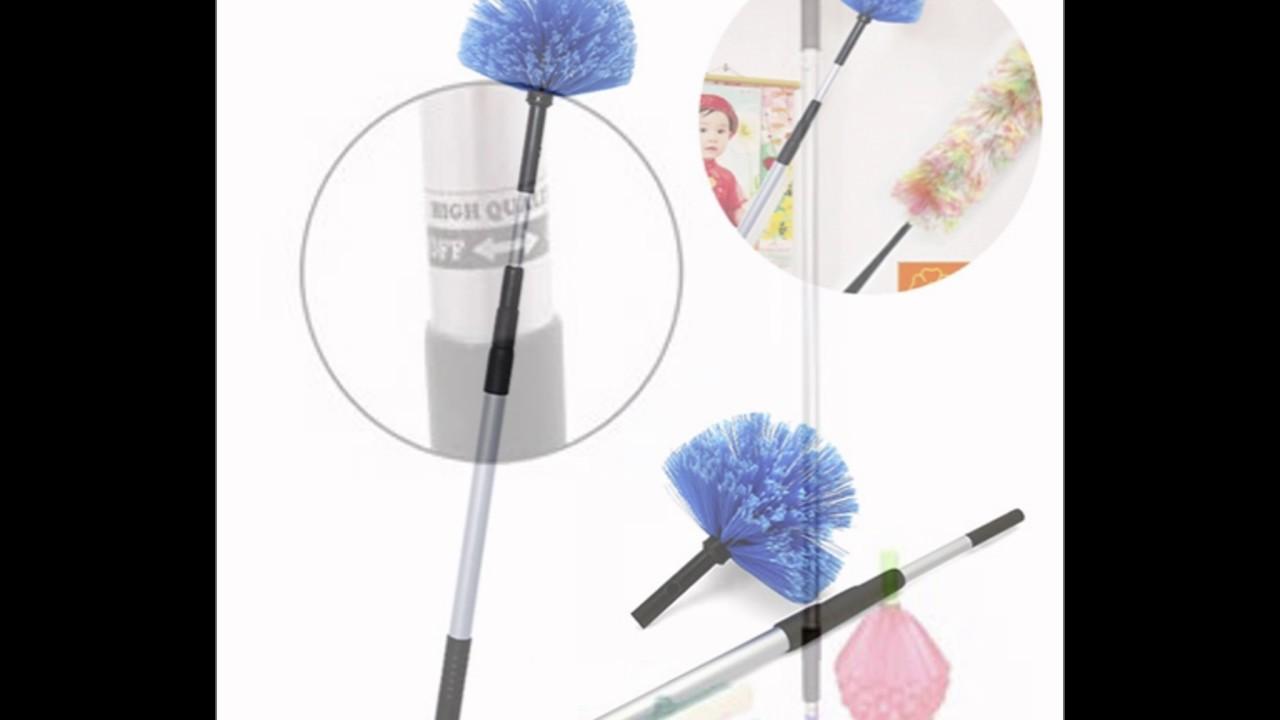 2.8m long multi-function ceiling brush - INOX multi-functional hanging-cum-hanging multi-function sweeper- 3-in-1 multi-function ceiling sweeper