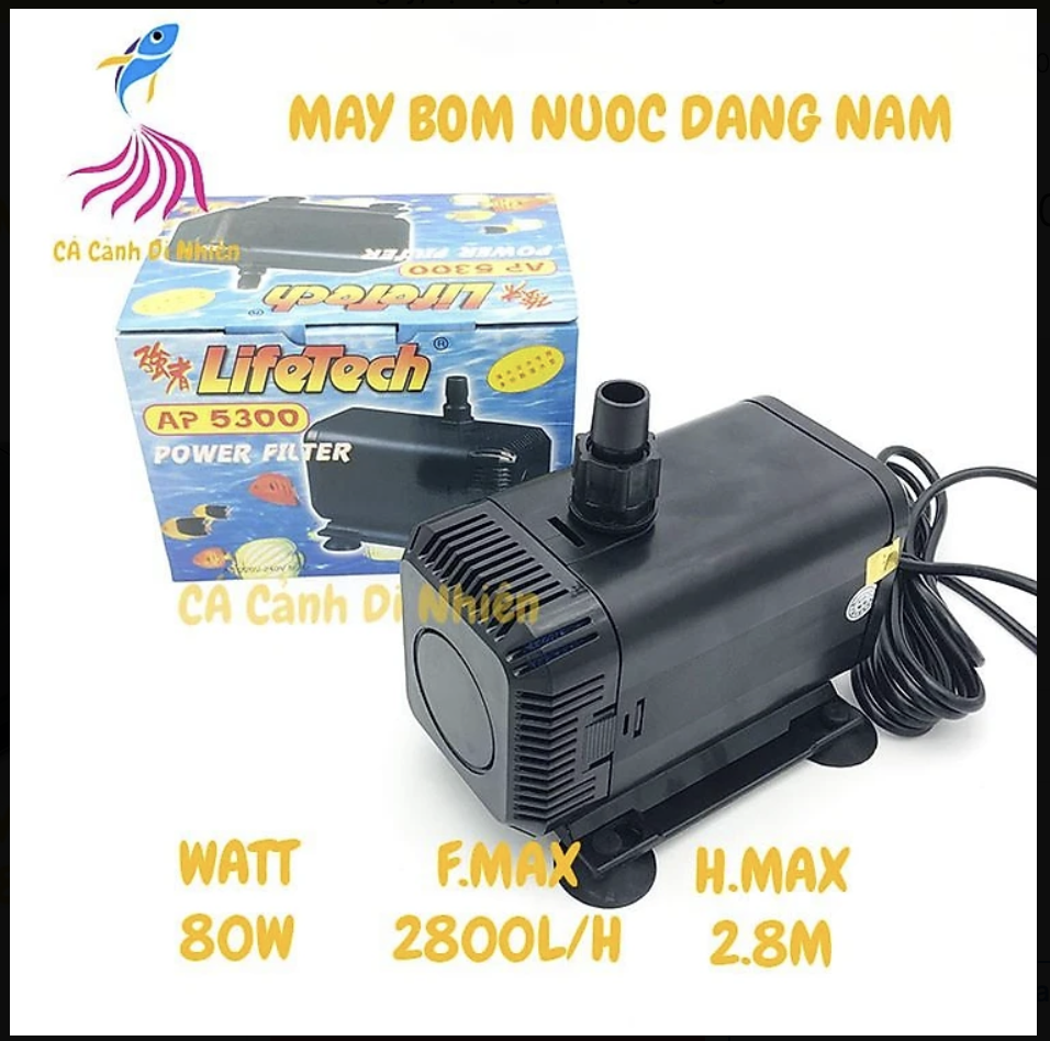 [Hoàn Tiền 10%]Máy Bơm SOBO AP 4550 Dành Cho Hồ Cá Cảnh, Thủy Sinh