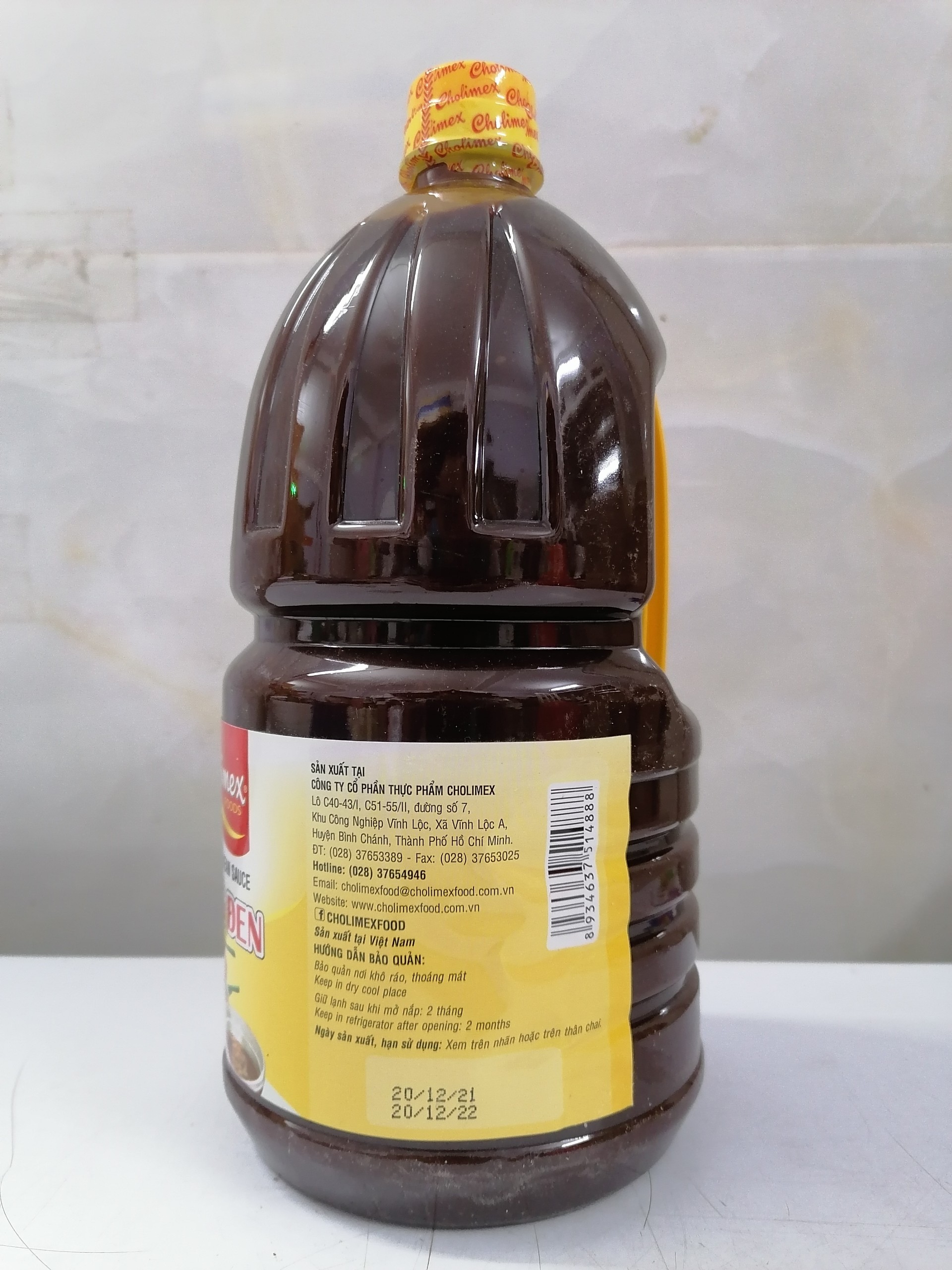 [BÌNH 2.1 Kg] TƯƠNG ĐEN [VN] CHOLIMEX Pickled Soya Bean Sauce (choli-hk)
