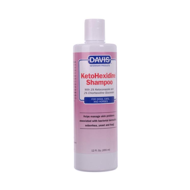 Sữa tắm dành cho chó mèo viêm da Davis Ketohexidine 355ml