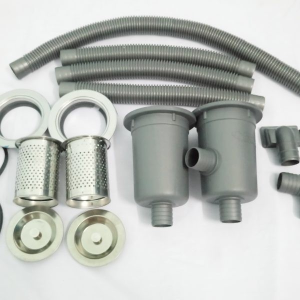 Bộ Xi Phông Chậu Rửa Bát Đôi