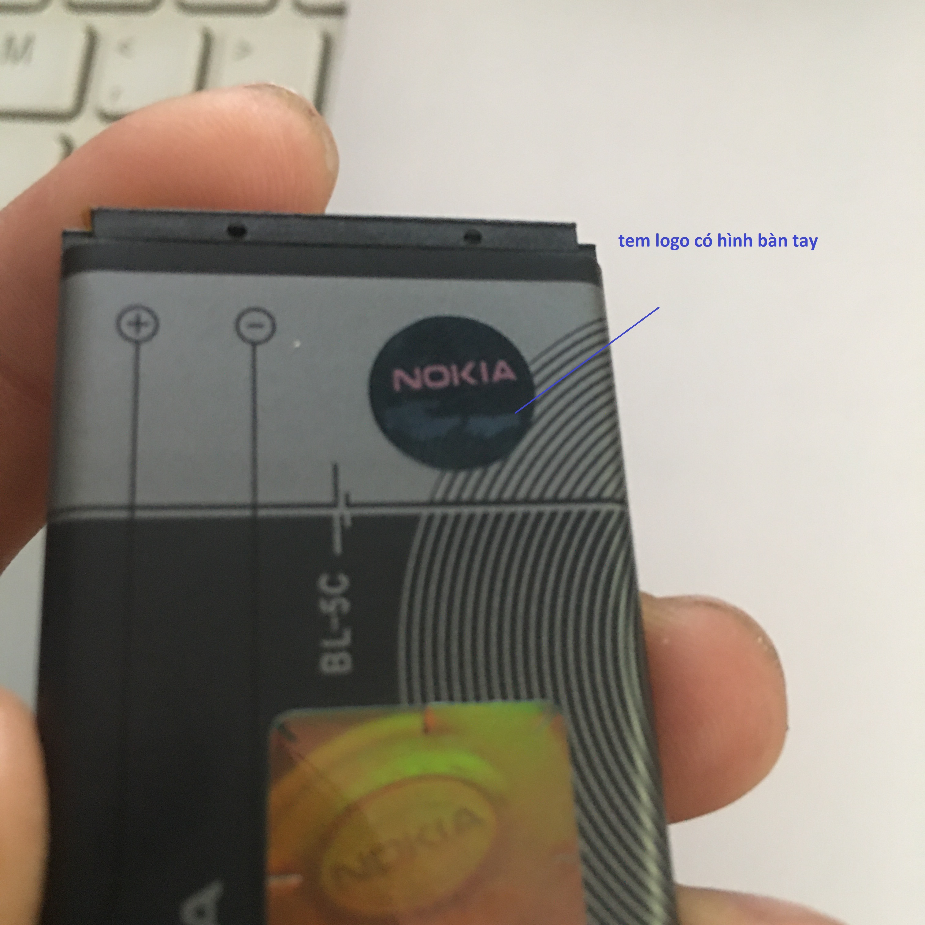Pin BL-5C cho Nokia Cùi Bắp - 2 IC Chống Phù, Hàng XỊN