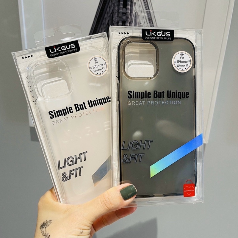 Ốp Likgus lưng nhám viền bóng ip14/ ip14 pro/ ip14 plus/ ip14pro max