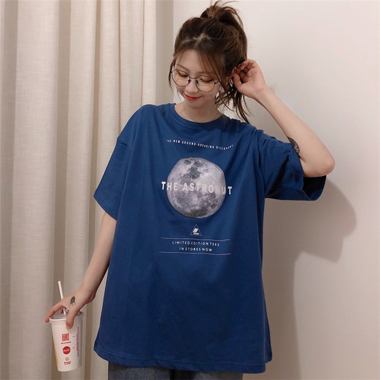 [HCM](SALE VÔ ĐỊCH) Áo Thun Unisex Tay Lỡ Form Rộng Bông Cúc & Áo Thun Giấu Quần Unisex In Hình Earth