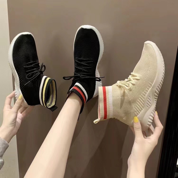 ❁  [Freeship] Giày boot len đen trắng nhiều màu đi êm hot 2021