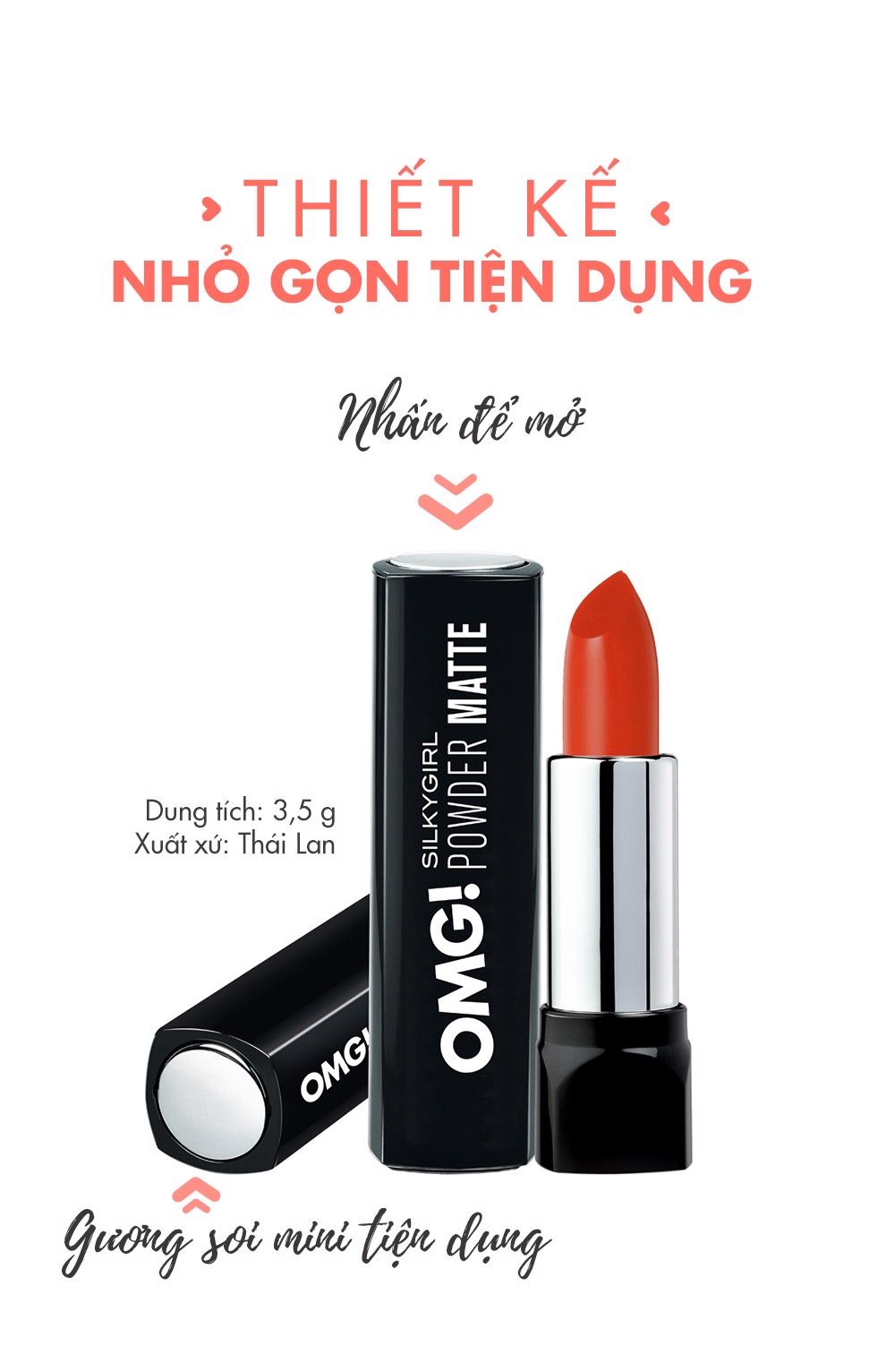 Son Lì Siêu Mịn Silkygirl Omg