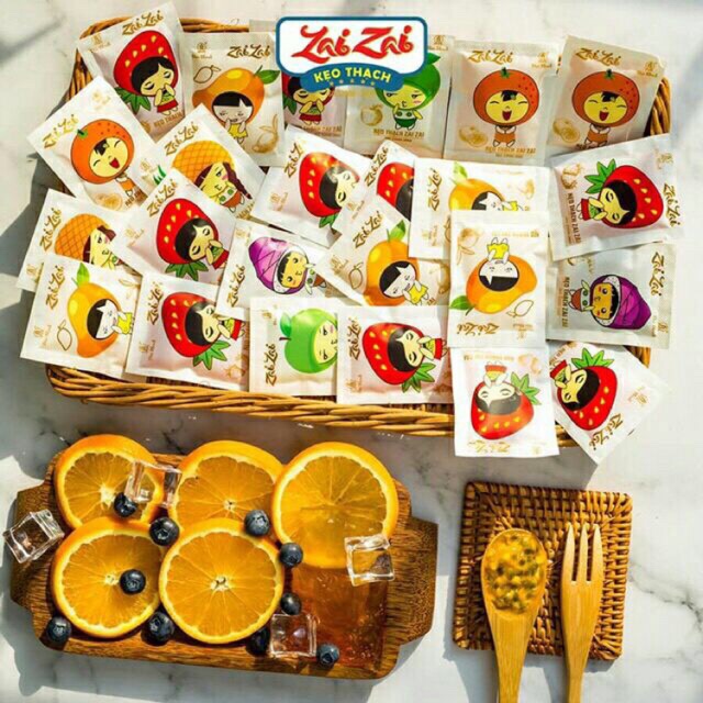 KẸO THẠCH ZÒN ZAI DUY PHÁT TÚI 400G