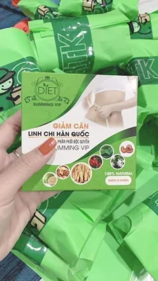 Giảm Cân Linh Chi Hàn Quốc Slimming Vip - lieu trinh 15 ngay giam 3-5kg